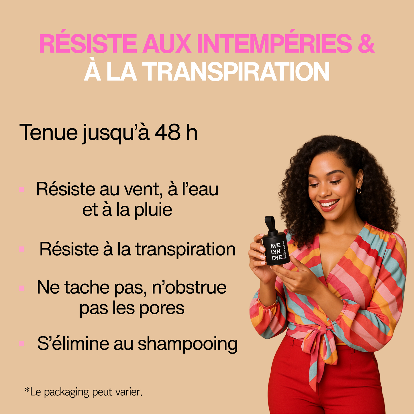 Poudre densifiante | Retouche racines & zones clairsemées